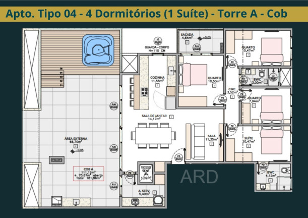 Imagem Apartamento com 3 Quartos à Venda, 111 m² em Camboa - Governador Celso Ramos Imagem Apartamento com 3 Quartos à Venda, 111 m² em Camboa - Governador Celso Ramos