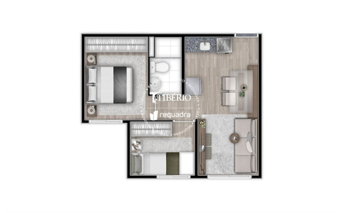 Imagem Apartamento com 1 Quarto à Venda, 33 m² em Brás - São Paulo