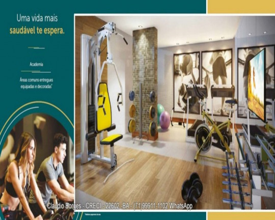 Imagem Apartamento com 2 Quartos à Venda, 72 m² em Caminho Das árvores - Salvador Imagem Apartamento com 2 Quartos à Venda, 72 m² em Caminho Das árvores - Salvador