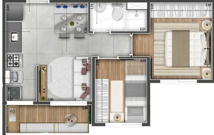 Imagem Imóvel com 2 Quartos à Venda, 33 m² em Imirim - São Paulo Imagem Imóvel com 2 Quartos à Venda, 33 m² em Imirim - São Paulo