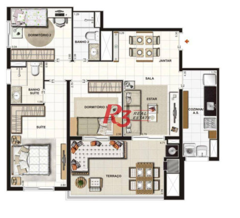 Imagem Apartamento com 2 Quartos à Venda, 89 m² em Pompéia - Santos Imagem Apartamento com 2 Quartos à Venda, 89 m² em Pompéia - Santos
