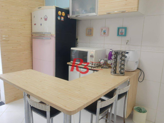 Imagem Apartamento com 3 Quartos à Venda, 76 m² em Gonzaga - Santos Imagem Apartamento com 3 Quartos à Venda, 76 m² em Gonzaga - Santos
