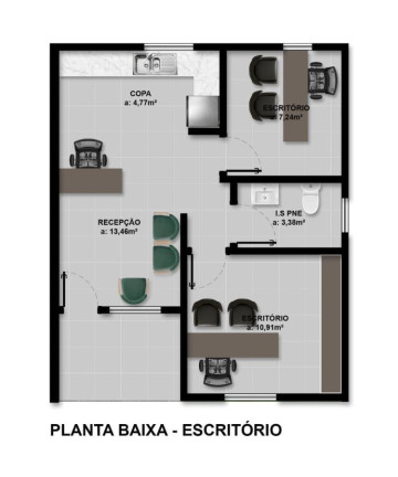 Imagem Apartamento com 2 Quartos à Venda, 54 m² em Afonso Pena - São José Dos Pinhais