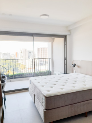 Apartamento com 1 Quarto para Alugar, 30 m² em Moema - São Paulo