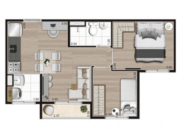 Imagem Imóvel com 2 Quartos à Venda, 36 m² em água Branca - São Paulo Imagem Imóvel com 2 Quartos à Venda, 36 m² em água Branca - São Paulo