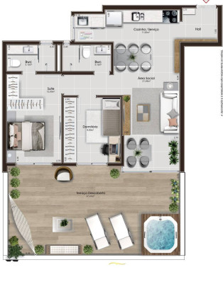 Apartamento com 3 Quartos à Venda, 108 m² em Floresta - São José