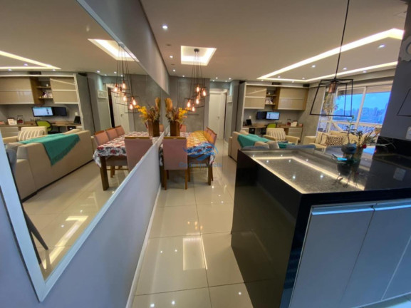Imagem Apartamento com 3 Quartos à Venda, 96 m² em Encruzilhada - Santos