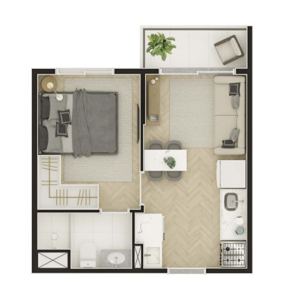 Imagem Imóvel com 1 Quarto à Venda, 27 m² em Barra Funda - São Paulo Imagem Imóvel com 1 Quarto à Venda, 27 m² em Barra Funda - São Paulo
