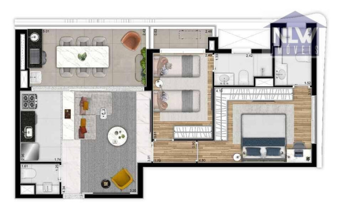 Imagem Apartamento com 2 Quartos à Venda, 80 m² em Perdizes - São Paulo Imagem Apartamento com 2 Quartos à Venda, 80 m² em Perdizes - São Paulo