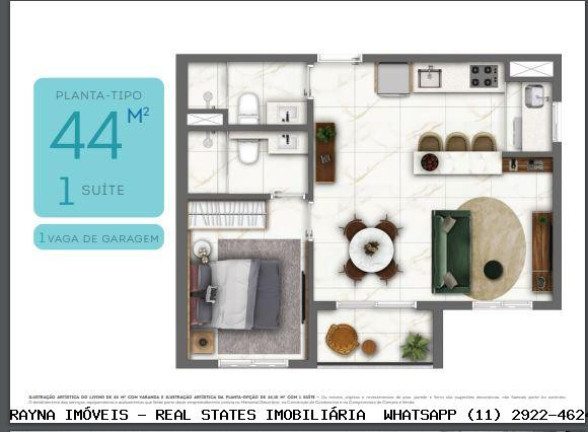 Imagem Apartamento com 1 Quarto à Venda, 24 m² em Tatuapé - São Paulo Imagem Apartamento com 1 Quarto à Venda, 24 m² em Tatuapé - São Paulo