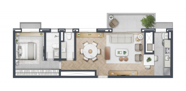 Imagem Imóvel com 2 Quartos à Venda, 77 m² em Moinhos De Vento - Porto Alegre Imagem Imóvel com 2 Quartos à Venda, 77 m² em Moinhos De Vento - Porto Alegre