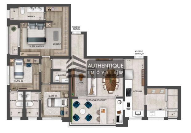 Imagem Imóvel com 1 Quarto à Venda, 40 m² em Brooklin - São Paulo Imagem Imóvel com 1 Quarto à Venda, 40 m² em Brooklin - São Paulo
