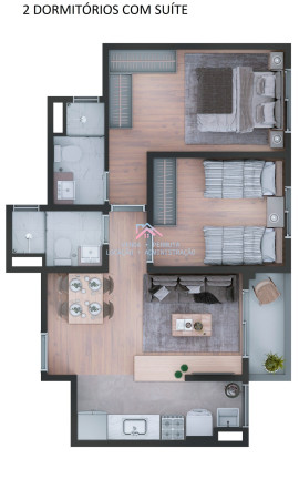 Imagem Apartamento com 2 Quartos à Venda, 49 m² em Medeiros - Jundiaí Imagem Apartamento com 2 Quartos à Venda, 49 m² em Medeiros - Jundiaí