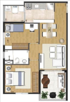 Imagem Apartamento com 2 Quartos à Venda, 58 m² em Barra Funda - São Paulo Imagem Apartamento com 2 Quartos à Venda, 58 m² em Barra Funda - São Paulo