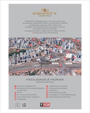 Imagem Apartamento com 3 Quartos à Venda, 92 m² em águas Claras Sul - águas Claras