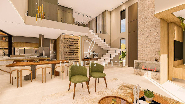 Imagem Casa de Condomínio com 4 Quartos à Venda, 525 m² em Alphaville Jundiaí - Jundiaí