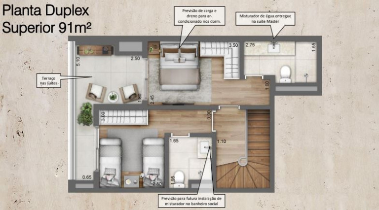 Imagem Imóvel com 2 Quartos à Venda, 91 m² em Perdizes - São Paulo