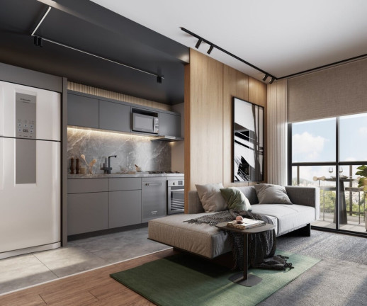 Imagem Apartamento com 3 Quartos à Venda, 74 m² em Centro - Curitiba