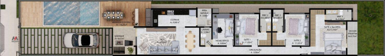Imagem Casa com 4 Quartos à Venda, 140 m² em Urucunema - Eusébio Imagem Casa com 4 Quartos à Venda, 140 m² em Urucunema - Eusébio