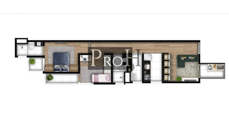 Imagem Apartamento com 2 Quartos à Venda, 52 m² em Campestre - Santo André