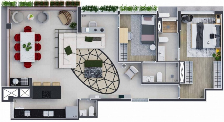 Imagem Apartamento com 3 Quartos à Venda, 96 m² em Pinheiros - São Paulo