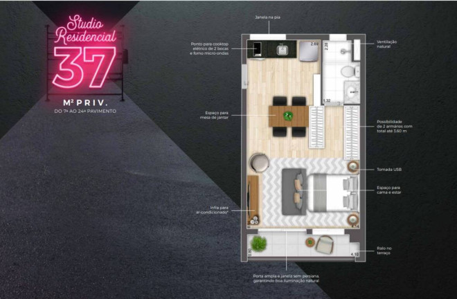 Imagem Apartamento à Venda,  em Vila Buarque - São Paulo