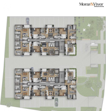Imagem Apartamento com 2 Quartos à Venda, 57 m² em Portão - Curitiba Imagem Apartamento com 2 Quartos à Venda, 57 m² em Portão - Curitiba
