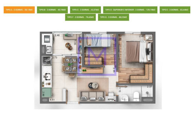 Imagem Apartamento com 2 Quartos à Venda, 42 m² em Itaquera - São Paulo