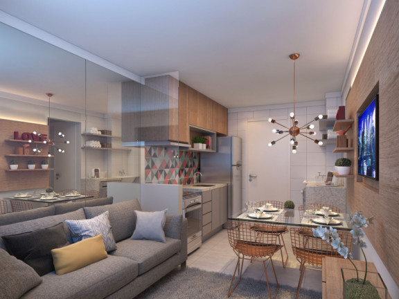 Imagem Apartamento com 2 Quartos à Venda, 33 m² em Cambuci - São Paulo