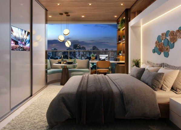 Studio com 1 Quarto à Venda, 23 m² em Brooklin - São Paulo