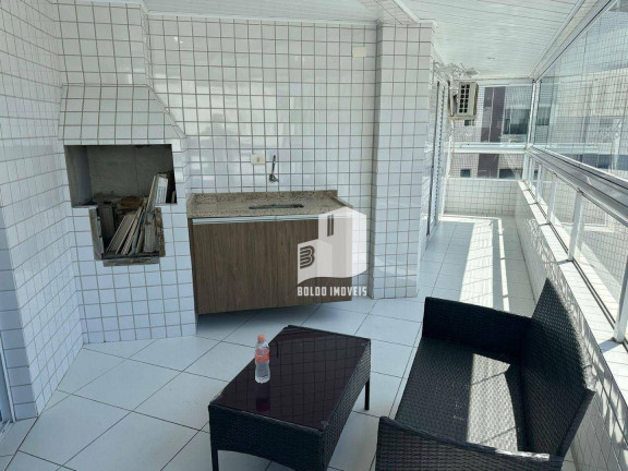 Imagem Apartamento com 3 Quartos para Alugar, 126 m² em Guilhermina - Praia Grande