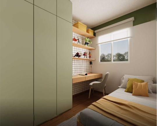 Imagem Apartamento com 2 Quartos à Venda, 41 m² em Jardim Primavera - Duque De Caxias