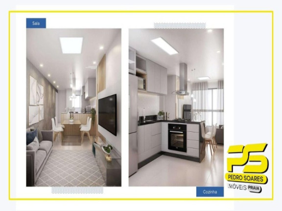 Imagem Apartamento com 1 Quarto à Venda, 33 m² em Jardim Oceania - João Pessoa Imagem Apartamento com 1 Quarto à Venda, 33 m² em Jardim Oceania - João Pessoa