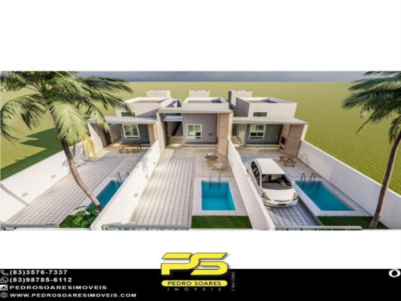 Imagem Casa com 2 Quartos à Venda, 72 m² em Carapibus - Conde Imagem Casa com 2 Quartos à Venda, 72 m² em Carapibus - Conde