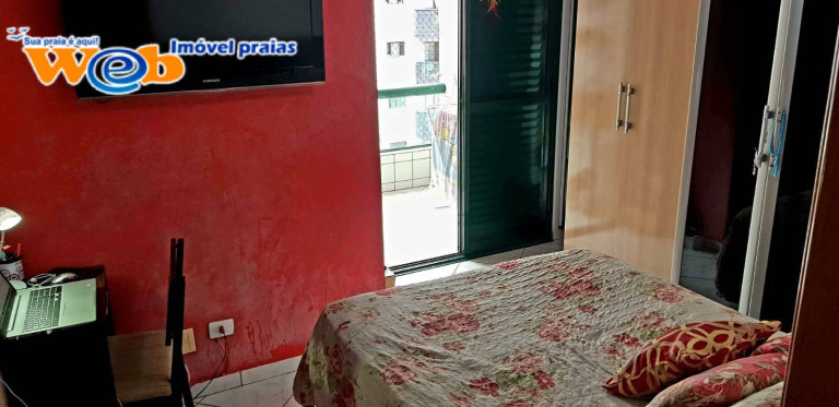 Imagem Apartamento com 2 Quartos à Venda, 100 m² em Canto Do Forte - Praia Grande
