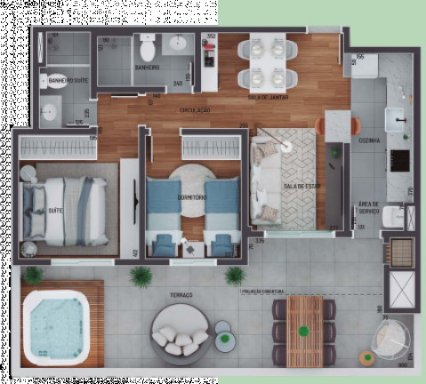 Imagem Apartamento com 2 Quartos à Venda, 59 m² em Tingui - Curitiba Imagem Apartamento com 2 Quartos à Venda, 59 m² em Tingui - Curitiba