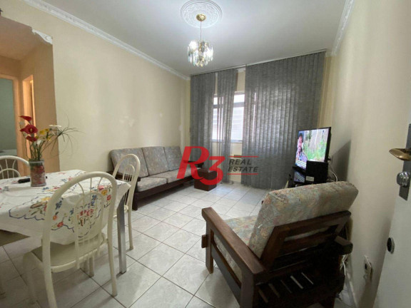 Apartamento com 2 Quartos à Venda, 59 m² em Marapé - Santos