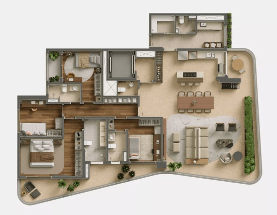 Imagem Apartamento com 4 Quartos à Venda, 225 m² em Paraíso - São Paulo Imagem Apartamento com 4 Quartos à Venda, 225 m² em Paraíso - São Paulo
