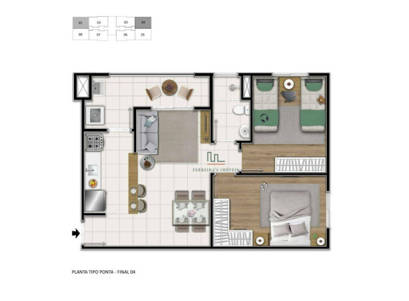 Imagem Cobertura com 2 Quartos à Venda, 94 m² em Fátima - Niterói Imagem Cobertura com 2 Quartos à Venda, 94 m² em Fátima - Niterói
