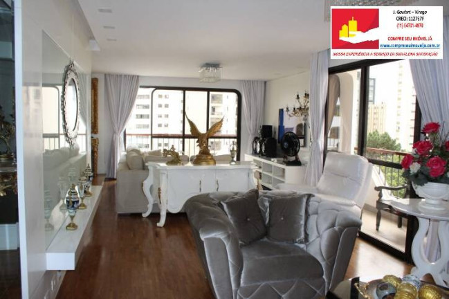 Imagem Apartamento com 4 Quartos à Venda, 297 m² em Campo Belo - São Paulo