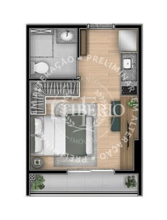 Imagem Apartamento com 1 Quarto à Venda, 22 m² em Alto Da Boa Vista - São Paulo Imagem Apartamento com 1 Quarto à Venda, 22 m² em Alto Da Boa Vista - São Paulo