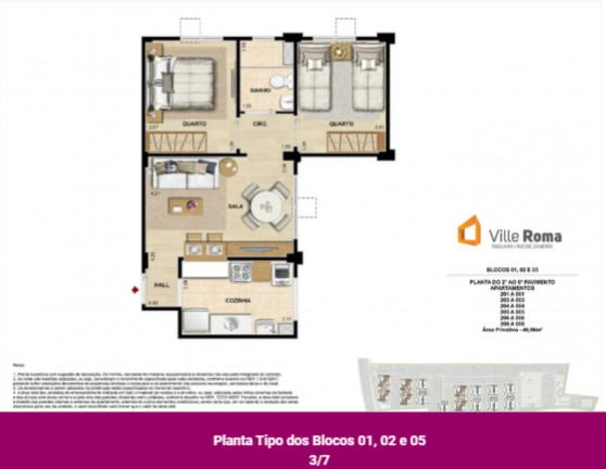 Imagem Imóvel com 2 Quartos à Venda, 62 m² em Taquara - Rio De Janeiro