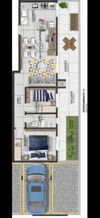 Imagem Apartamento com 3 Quartos à Venda, 62 m² em Bom Jesus - São José Dos Pinhais Imagem Apartamento com 3 Quartos à Venda, 62 m² em Bom Jesus - São José Dos Pinhais