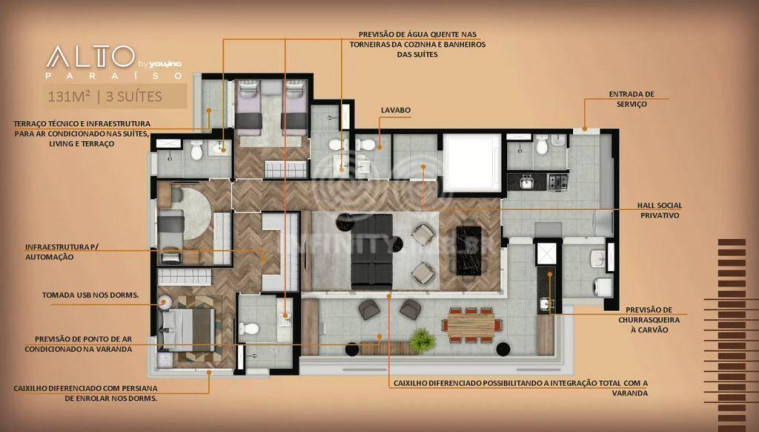 Imagem Apartamento com 4 Quartos à Venda, 135 m² em Paraíso - São Paulo Imagem Apartamento com 4 Quartos à Venda, 135 m² em Paraíso - São Paulo