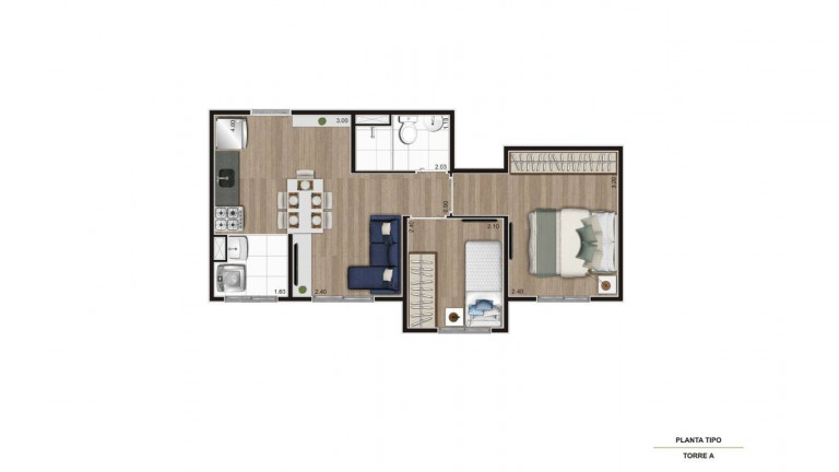 Imagem Apartamento com 2 Quartos à Venda, 2 m² em Cidade Patriarca - São Paulo