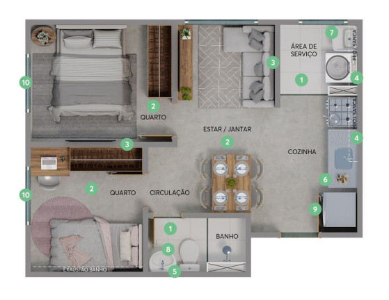 Imagem Apartamento com 2 Quartos à Venda, 34 m² em Jardim Brasil (zona Norte) - São Paulo Imagem Apartamento com 2 Quartos à Venda, 34 m² em Jardim Brasil (zona Norte) - São Paulo