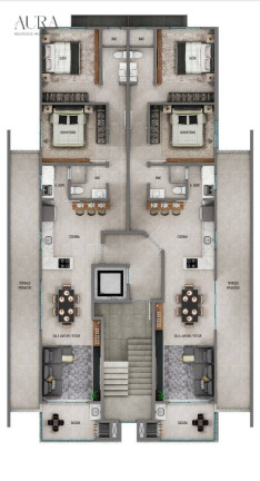 Imagem Apartamento com 2 Quartos à Venda, 77 m² em Gravatá - Navegantes Imagem Apartamento com 2 Quartos à Venda, 77 m² em Gravatá - Navegantes