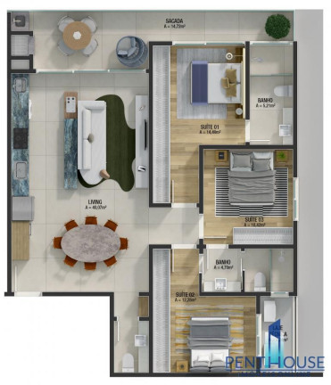 Imagem Apartamento com 3 Quartos à Venda, 215 m² em Praia Brava De Itajaí - Itajaí Imagem Apartamento com 3 Quartos à Venda, 215 m² em Praia Brava De Itajaí - Itajaí