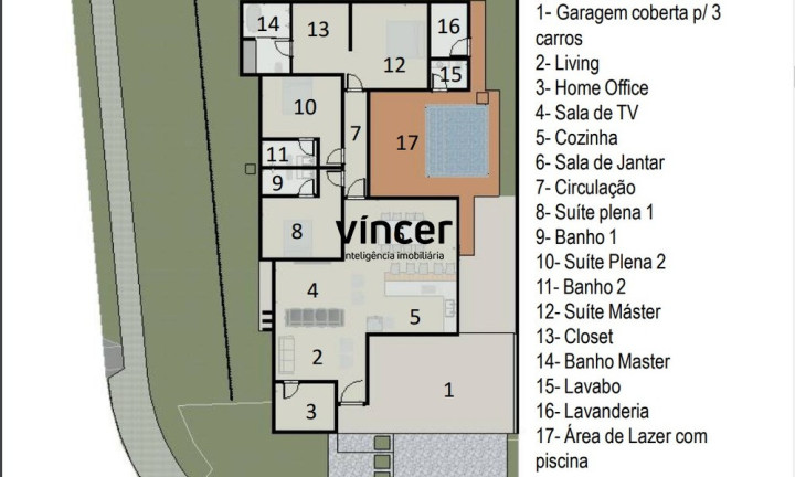 Imagem Casa com 3 Quartos à Venda, 232 m² em Terras Alpha Residencial 1 - Senador Canedo Imagem Casa com 3 Quartos à Venda, 232 m² em Terras Alpha Residencial 1 - Senador Canedo