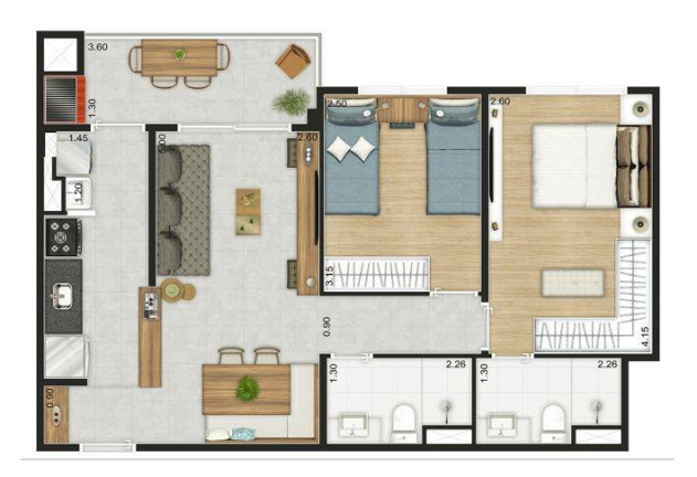 Imagem Apartamento com 3 Quartos à Venda, 81 m² em Vila Isa - São Paulo Imagem Apartamento com 3 Quartos à Venda, 81 m² em Vila Isa - São Paulo